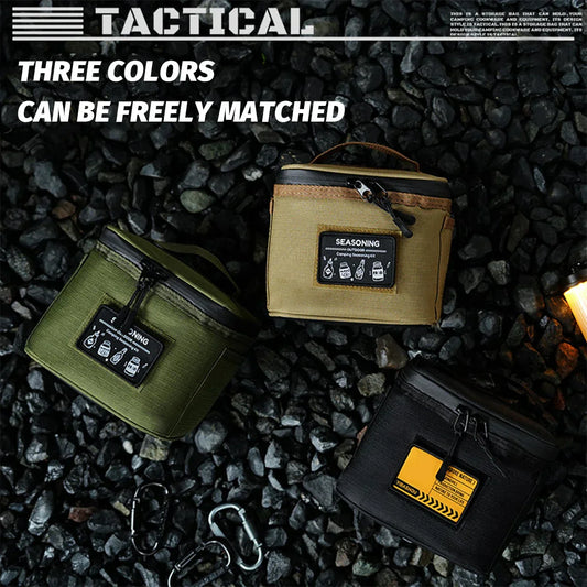 New Tactical Seasoning Bag – Versatile Outdoor Camping and Picnic Companion