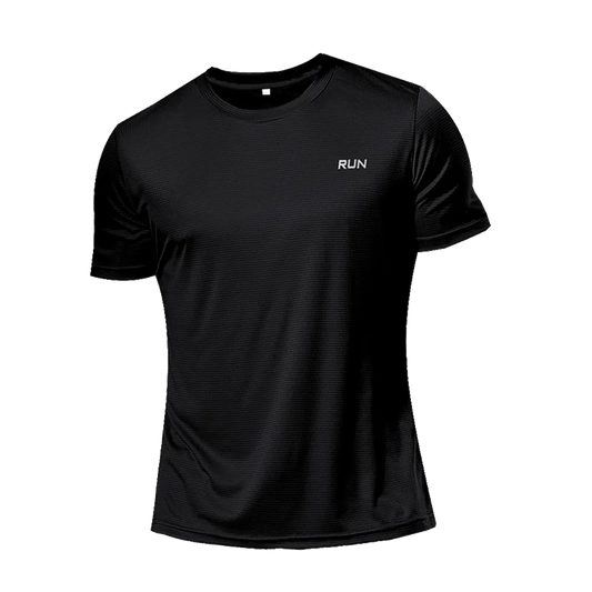 High Quality Polyester Men's Quick Dry Running T-Shirt – Perfect for Fitness and Training