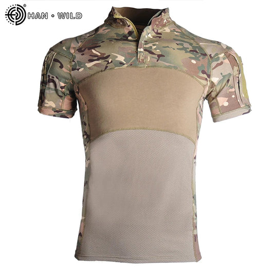 Tactical T-Shirt for Men – Ideal for Airsoft, Paintball, and Outdoor Activities