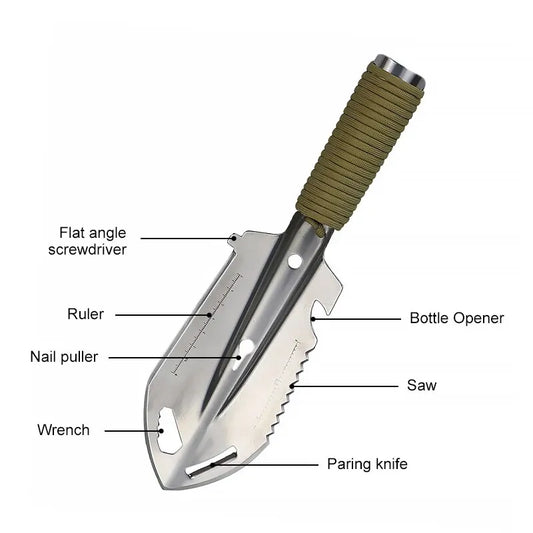 Portable Multifunctional Survival Shovel – Essential Outdoor Tool