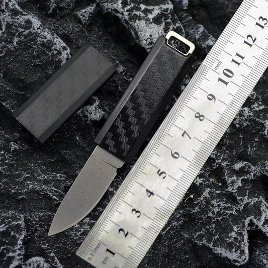 2425 Mini Pocket Fixed Blade: Compact Survival Knife for Outdoor Enthusiasts